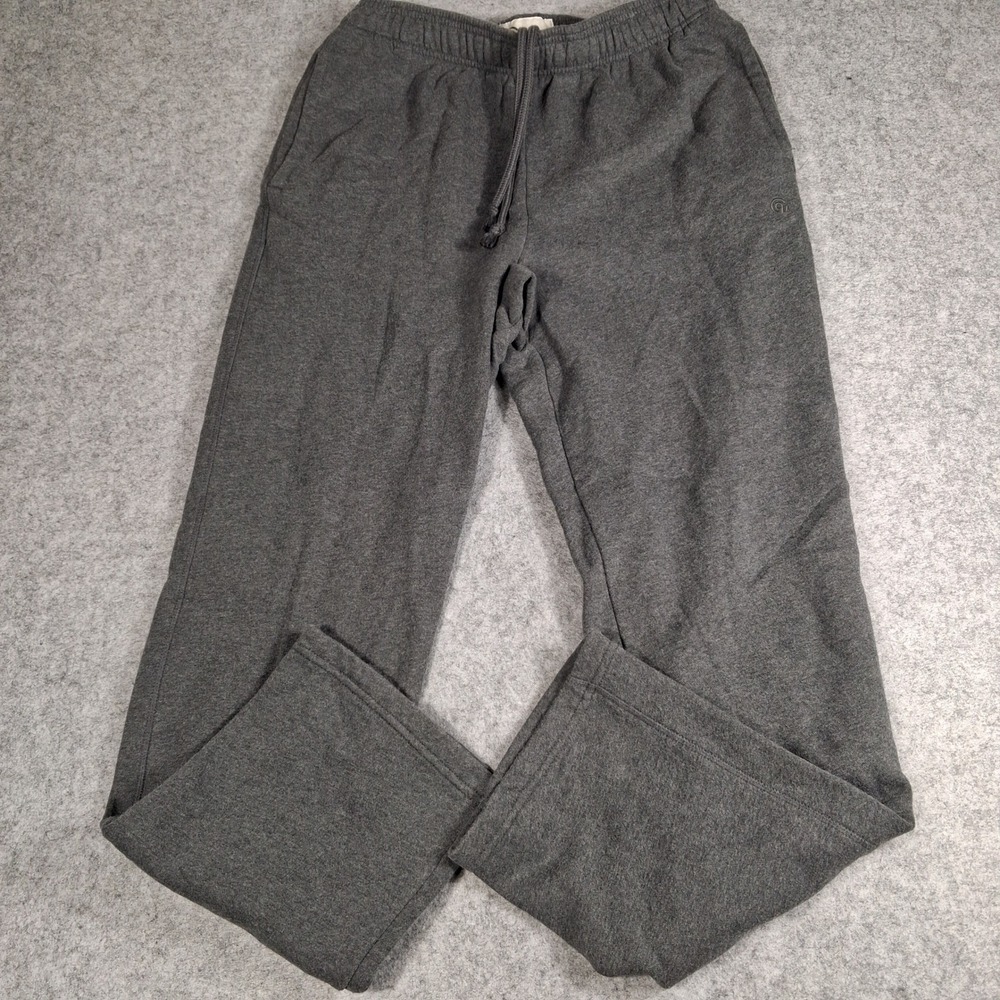 Champion C9 Sweatpants Mens Medium Charcoal Grey Fleece Straight Leg B9371-ECZ